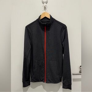 lululemon athletica Black Jacket with Red Detail